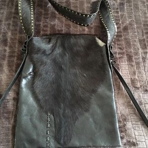 Bag natural leather, perfect for winter